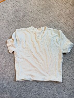 lululemon athletica Short Sleeve Crew Tee in Off-White